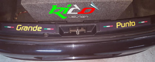 ADESIVI BATTITACCO POSTERIORE FIAT GRANDE PUNTO/EVO