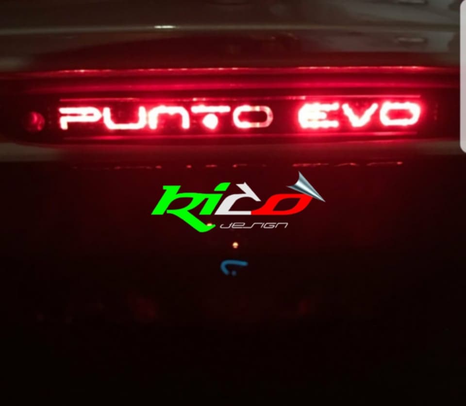 ADESIVO 3so STOP GRANDE PUNTO/ EVO/ ABARTH