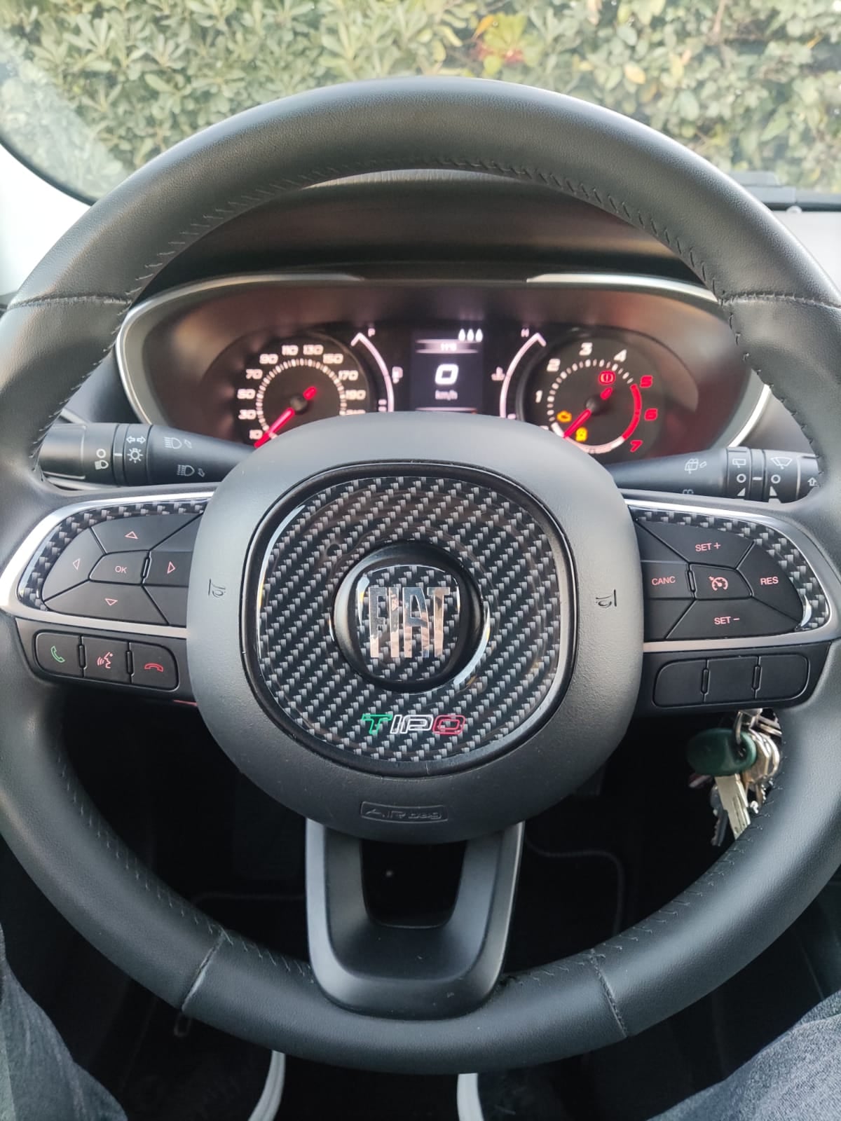 ADESIVO CENTRALE VOLANTE FIAT TIPO