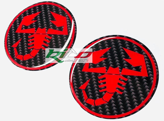 ADESIVI COPRIMOZZO ABARTH 500 595 695