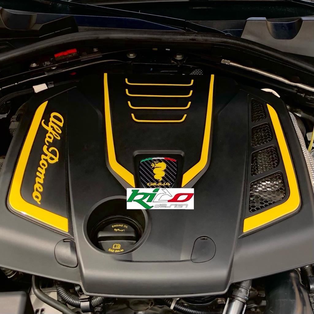 ADESIVI MOTORE GIULIA/ STELVIO
