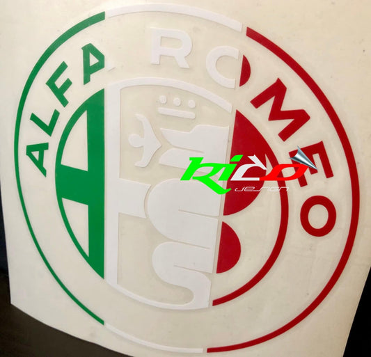 ADISIVO TRICOLOR ALFA ROMEO
