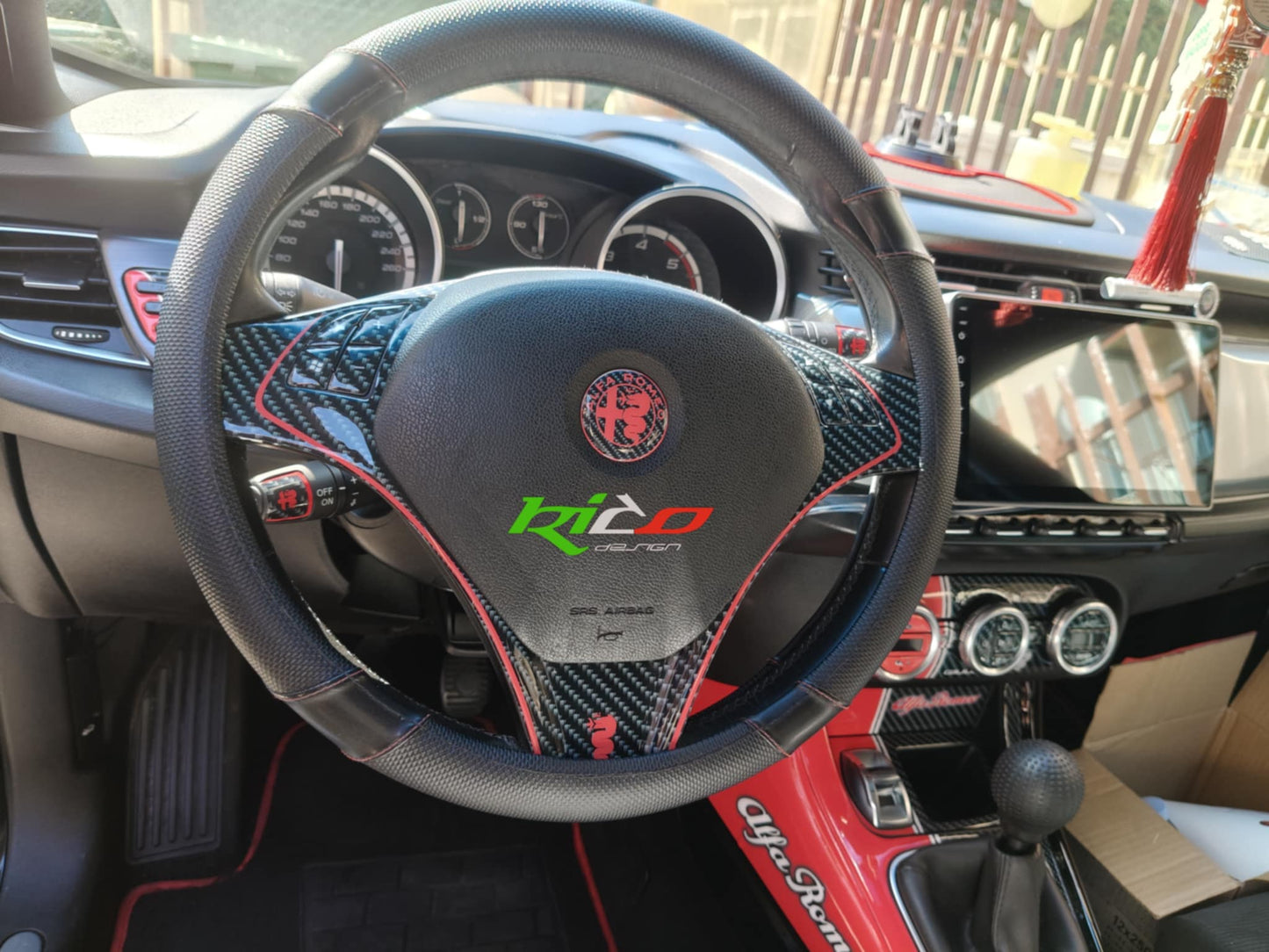 ADESIVI VOLANTE ALFA ROMEO GIULIETTA MITO