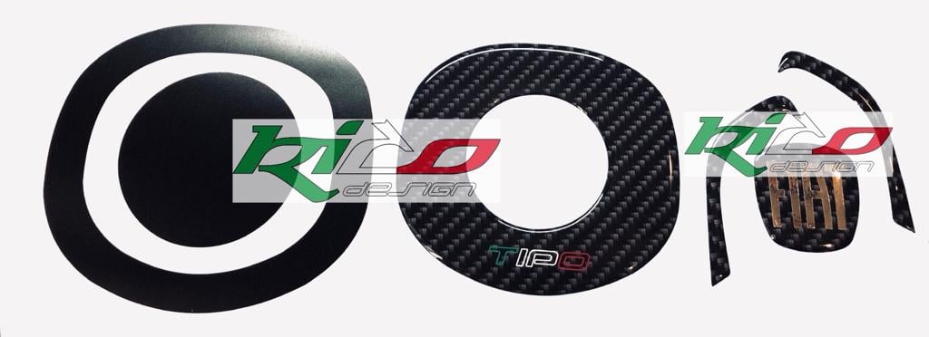 KIT WRAPPING PER ANELLO CENTRALE VOLANTE FIAT TIPO