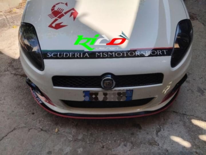 STRICIA PORTELONE POSTERIORE ABARTH 500 595 695
