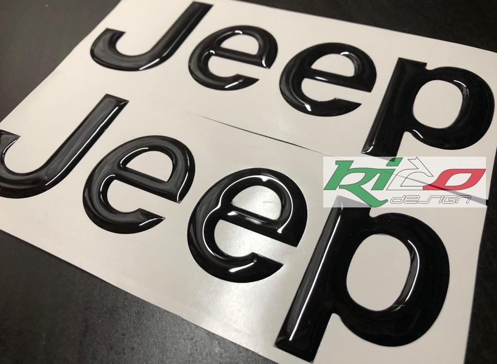 SCRITTA JEEP (COPPIA)