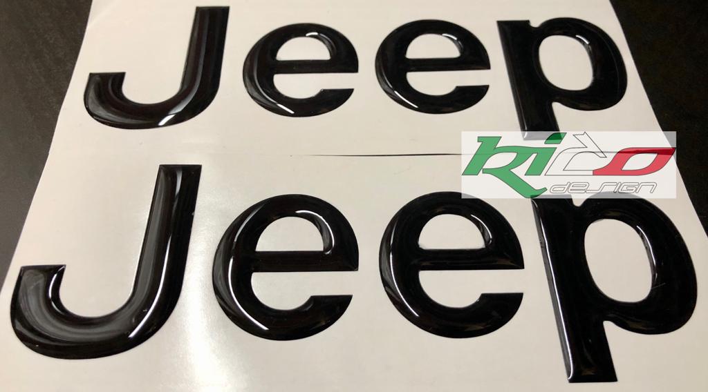 SCRITTA JEEP (COPPIA)