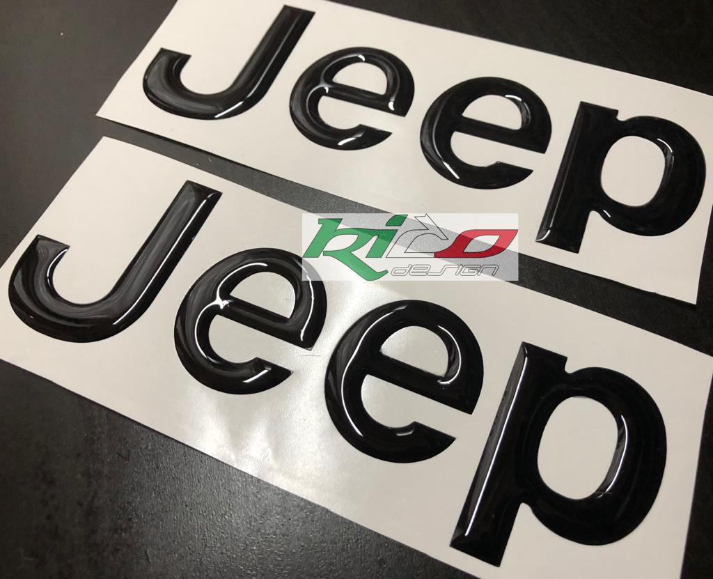 SCRITTA JEEP (COPPIA)