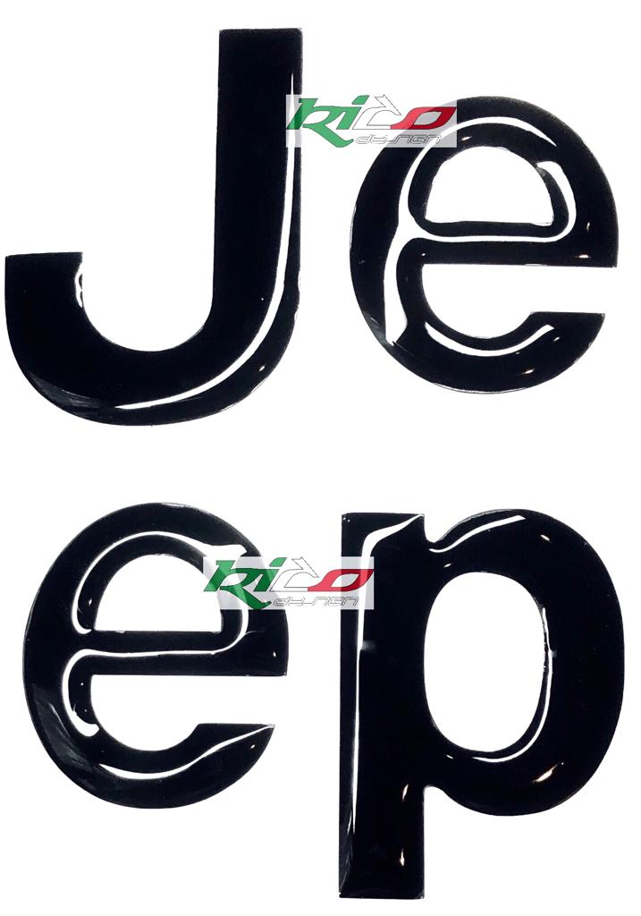 SCRITTA JEEP (COPPIA)