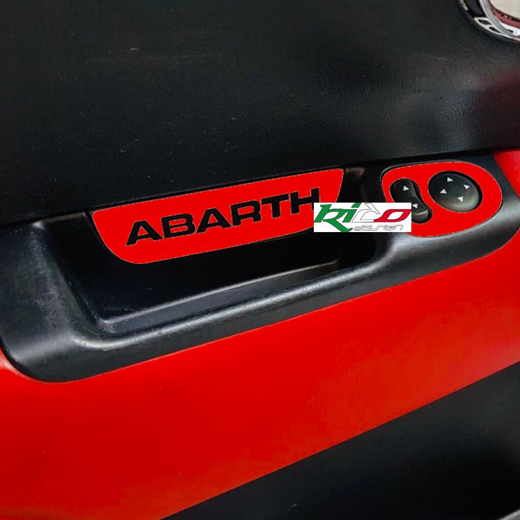 ADESIVO MANIGLIA INTERNA ABARTH 500 595 596