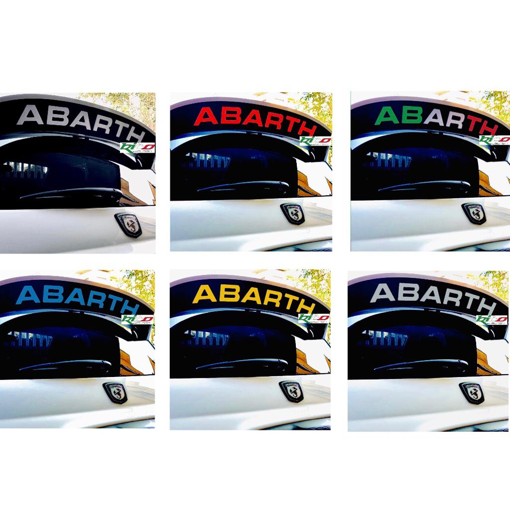 ADESIVO RESINATO SPOILER ABARTH 500 595 596