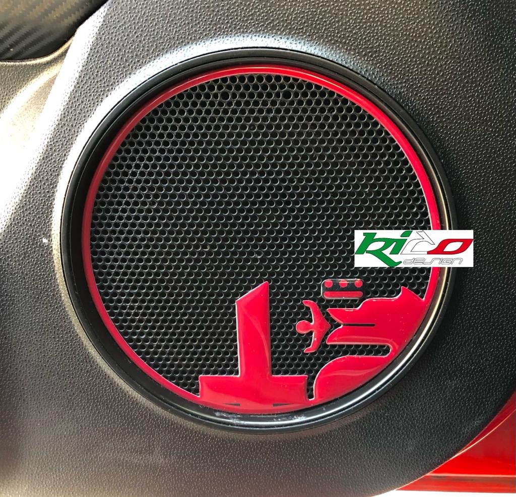 Adesivo Auto Originale "Don't Touch My MiTo" – Per Alfa Romeo Mito, PVC Resistente, 35 Cm, Colore Oro