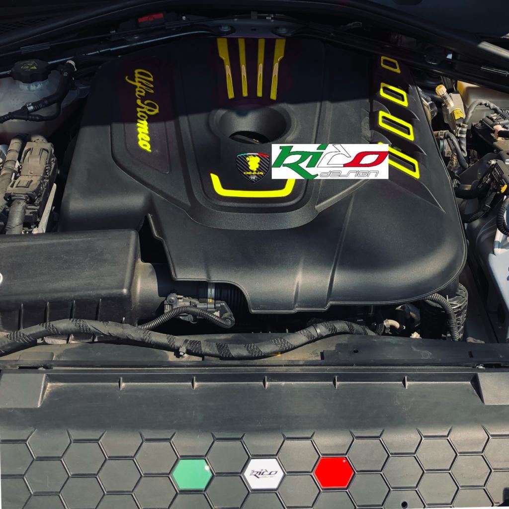 ADESIVI MOTORE GIULIA/ STELVIO