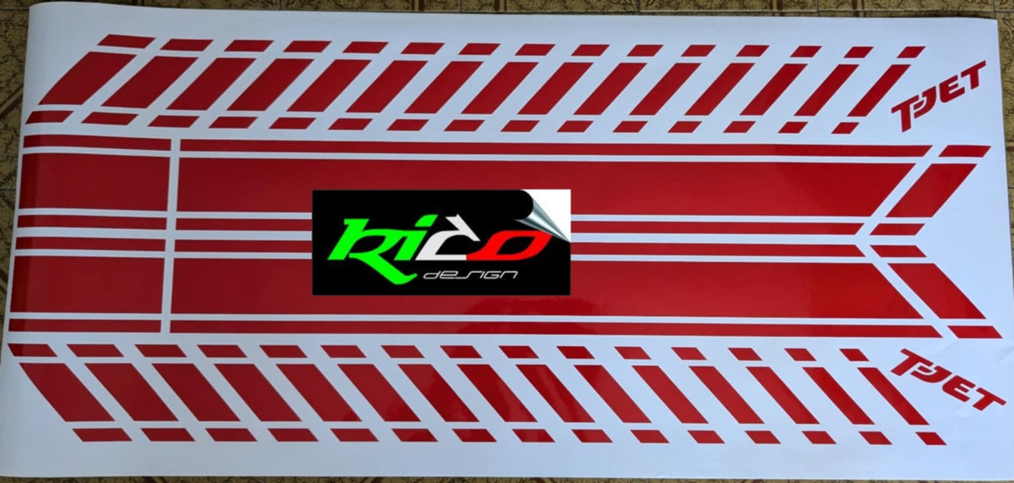 STRISCE LATERALE PER ABARTH 500 595 596
