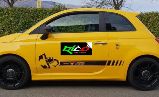 STRISCE LATERALE PER ABARTH 500 595 596