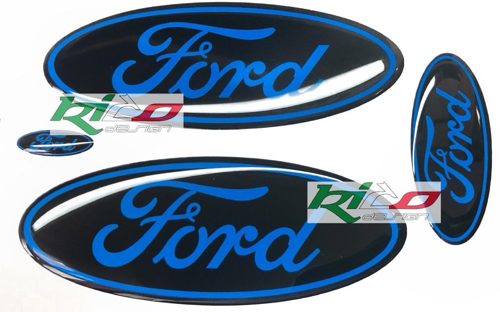 SET ADESIVI LOGHI FORD