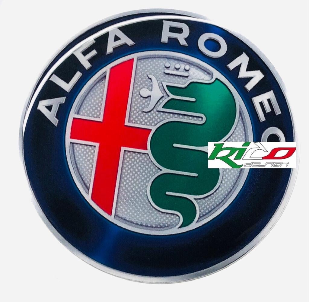 SET ADESIVI LOGHI ALFA ROMEO