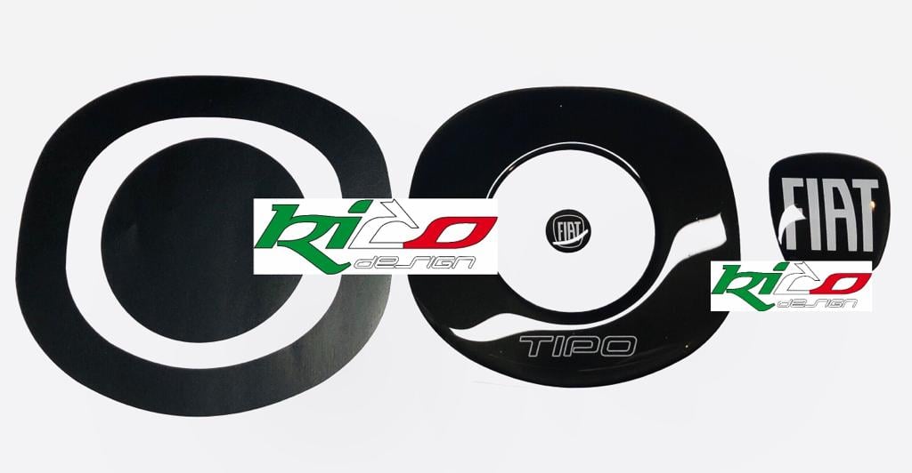 KIT WRAPPING PER ANELLO CENTRALE VOLANTE FIAT TIPO
