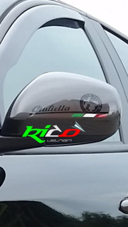 ADESIVI CALOTTE GP/ EVO/ ABARTH/ 500/ ALFA ROMEO
