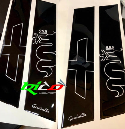 KIT ADESIVI PER MONTANTI PORTE  ALFA ROMEO GUILIETTA