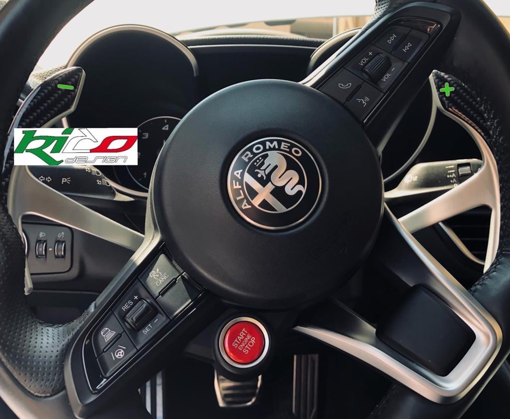 ADESIVI TASTI VOLANTE ALFA ROMEO GIULIA/ STELVIO
