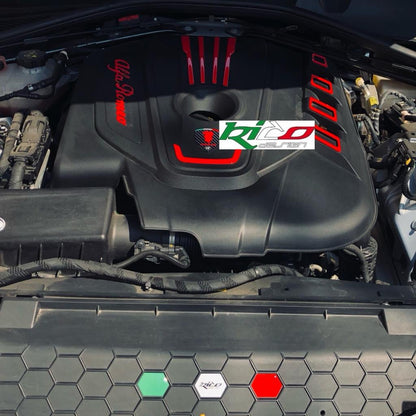 ADESIVI MOTORE GIULIA/ STELVIO ALFA ROMEO