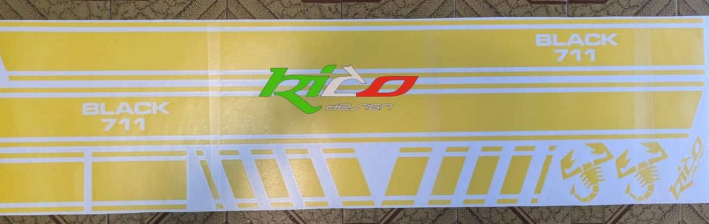 STRICIA LATERALE PER FIAT GRANDE PUNTO/ EVO/ABARTH