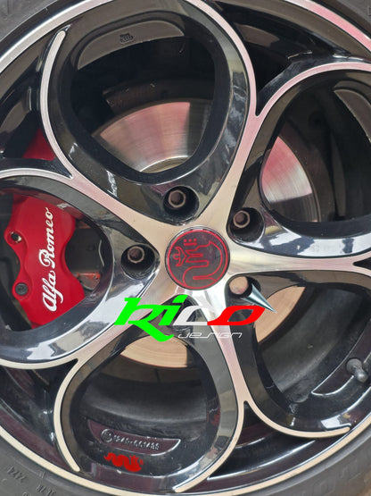 SET 4 ADESIVI CERCHI ALFA ROMEO