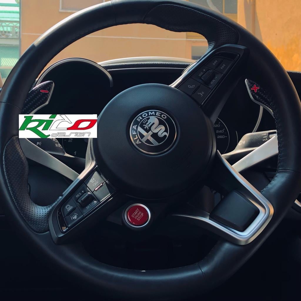 ADESIVI TASTI VOLANTE ALFA ROMEO GIULIA/ STELVIO