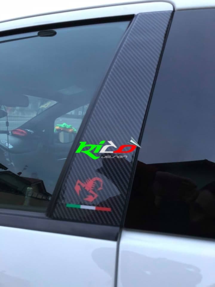 KIT ADESIVI PER MONTANTI 3 PORTE GRANDE PUNTO/ EVO