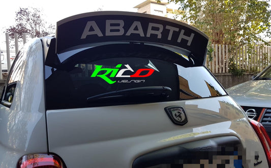 ADESIVO SPOILER ABARTH 500 595 695