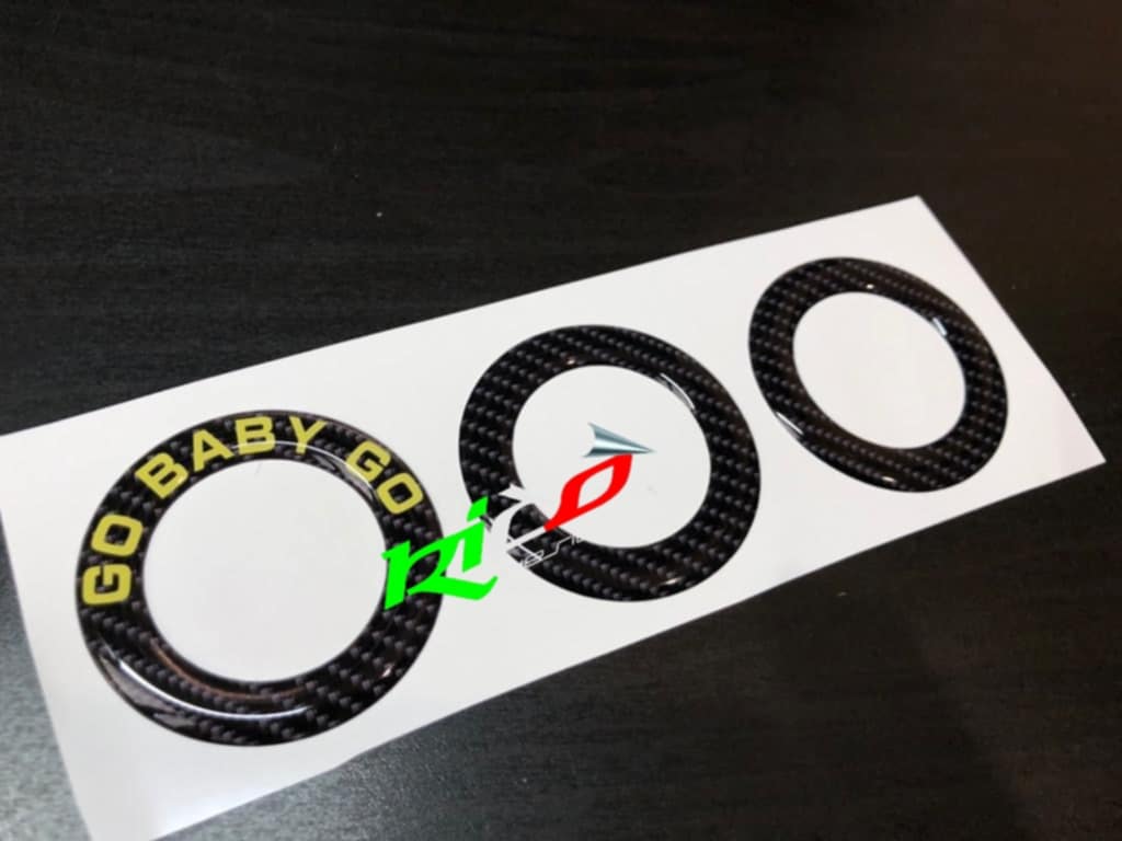 ANELLI TRICOLOR ABARTH 500 595 695