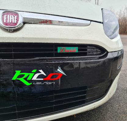 TARGA PER MASCHERINE ANTERIORI