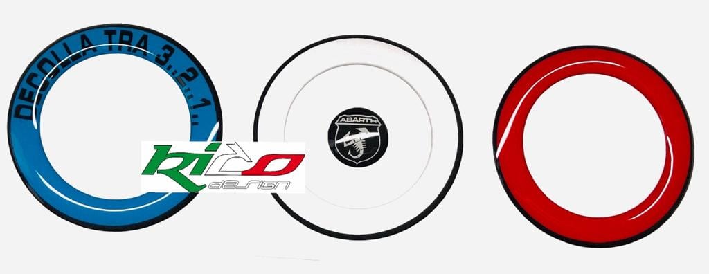 ANELLI TRICOLOR ABARTH 500 595 695