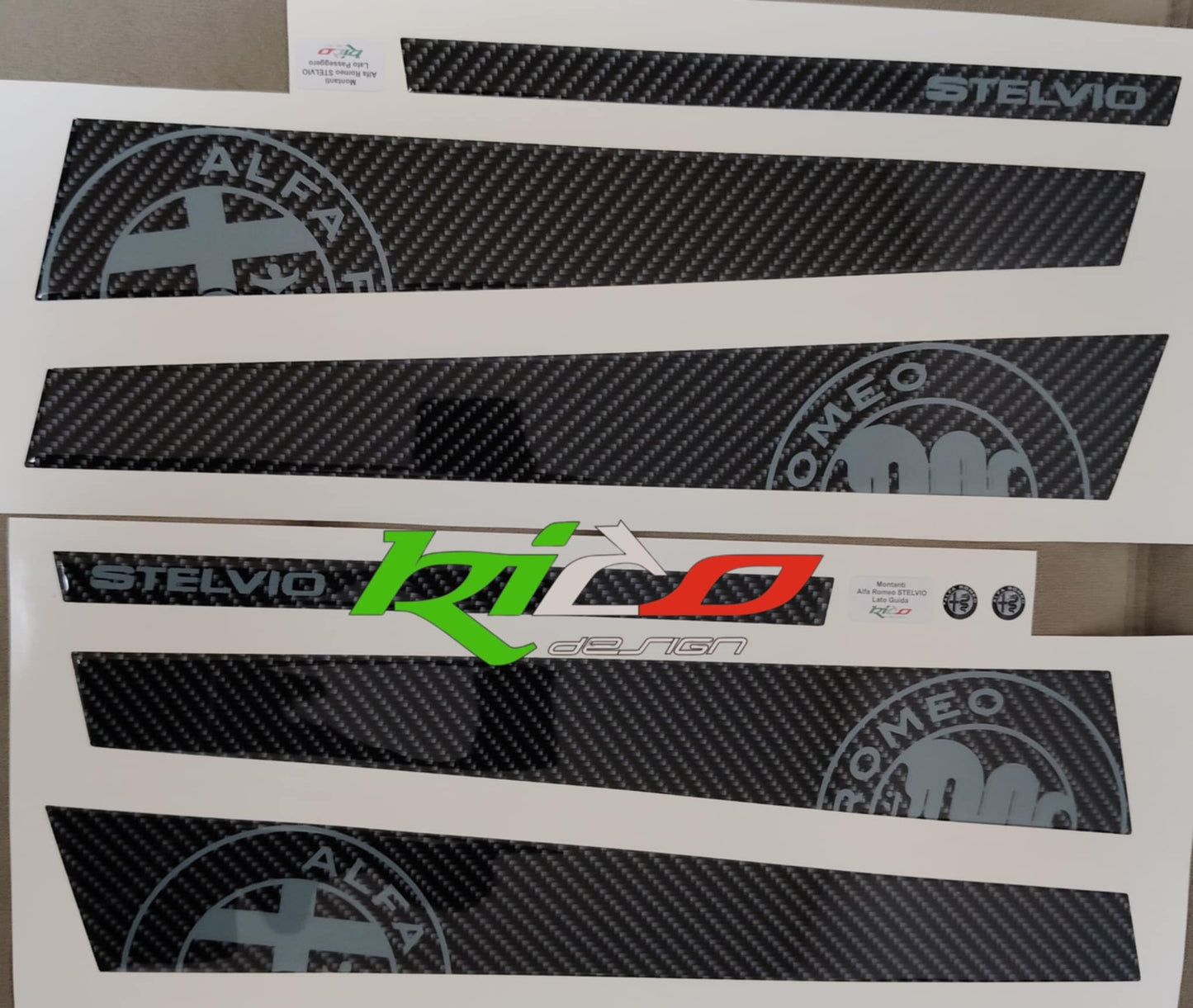 KIT ADESIVI PER MONTANTI PORTE STELVIO