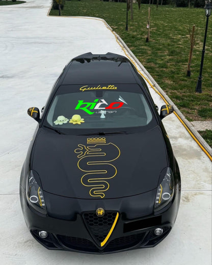 ADESIVO COFANO ALFA ROMEO