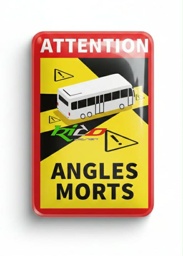 Adesivi Angoli Morti per Furgoni e Camion | Segnalazione Blind Spot | Rico Design Studio