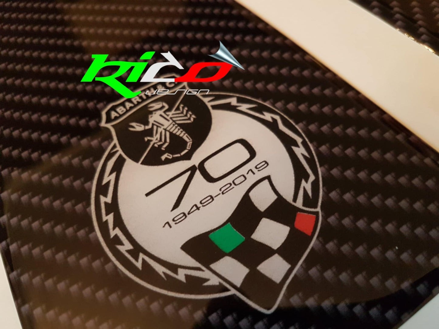 KIT ADESIVI PER MONTANTI PORTE 500 ABARTH