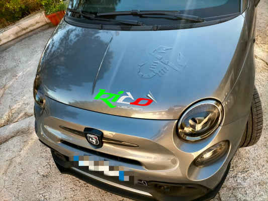 ADESIVI SCORPIONE ABARTH 500 595 695