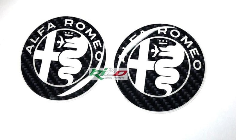 SET ADESIVI LOGHI ALFA ROMEO