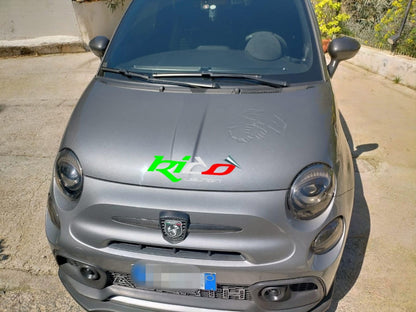 ADESIVI SCORPIONE ABARTH 500 595 695