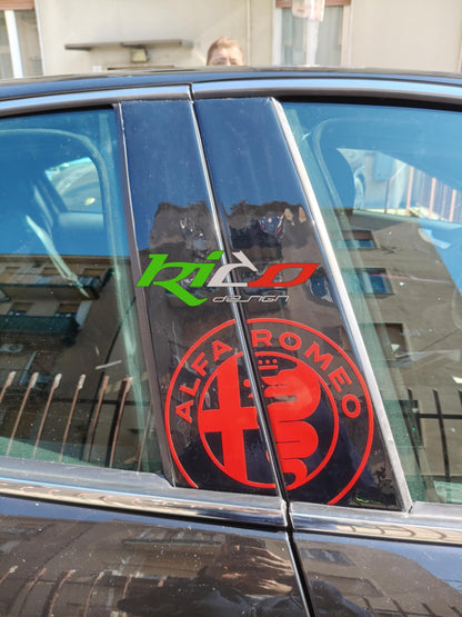 KIT ADESIVI PER MONTANTI PORTE  ALFA ROMEO GUILIETTA