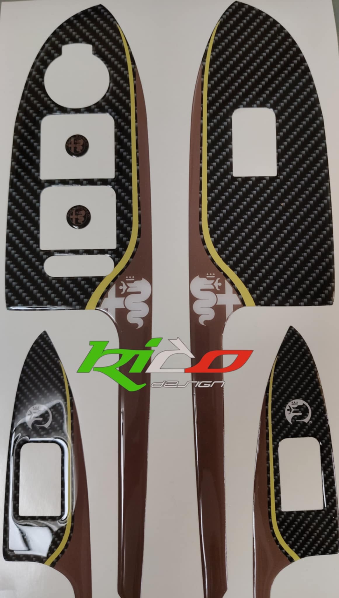 PULSANTIERA Y LOGHI ALFA GIULIETTA