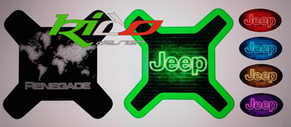 ADESIVO TAPPO SERBATOIO JEEP