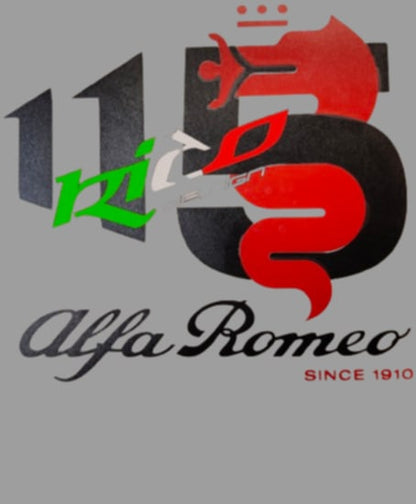 ADESIVO 115 ANNIVERSARIO ALFA ROMEO
