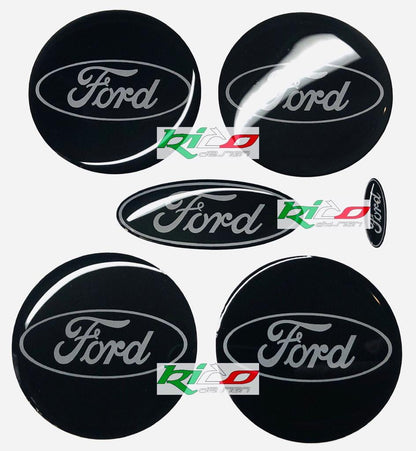 SET ADESIVI LOGHI FORD