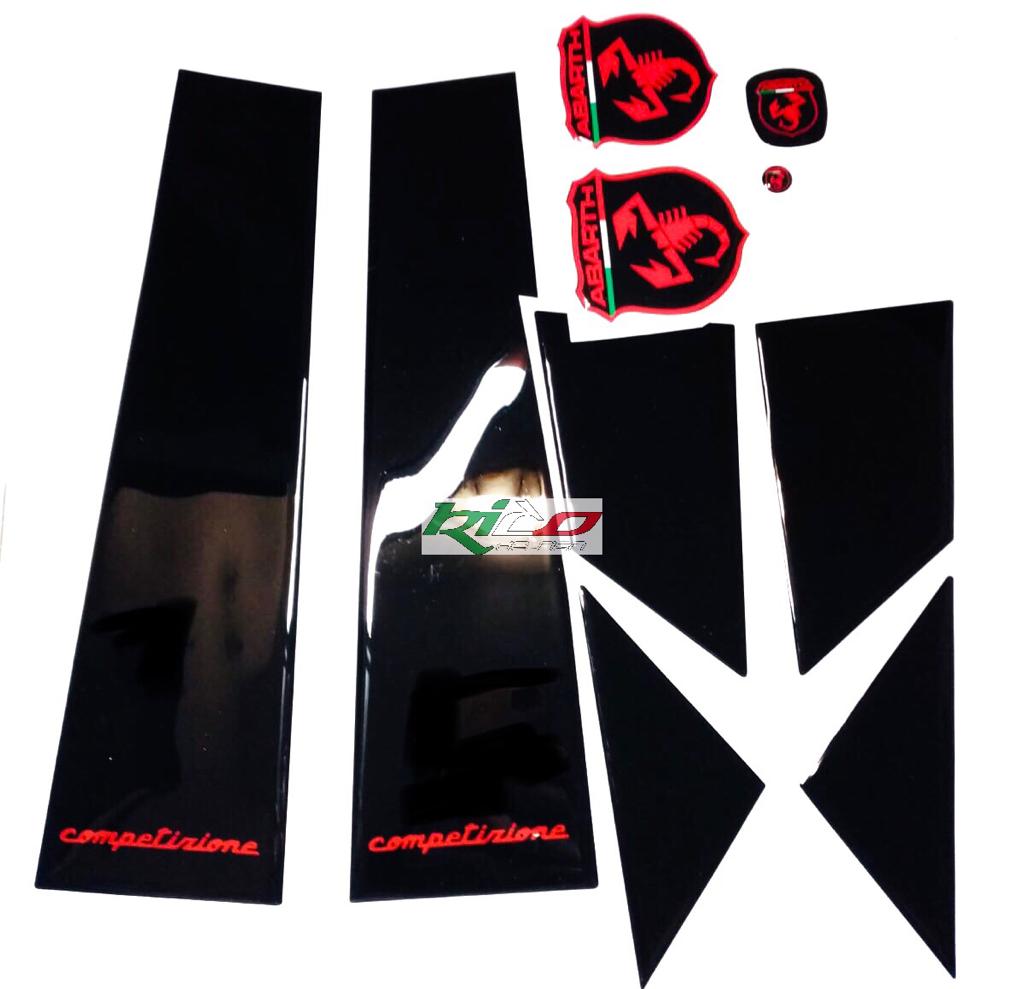 KIT ADESIVI PER MONTANTI PORTE 500 ABARTH