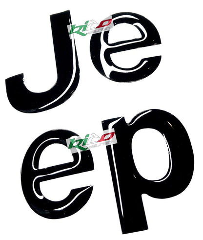 SCRITTA JEEP (COPPIA)