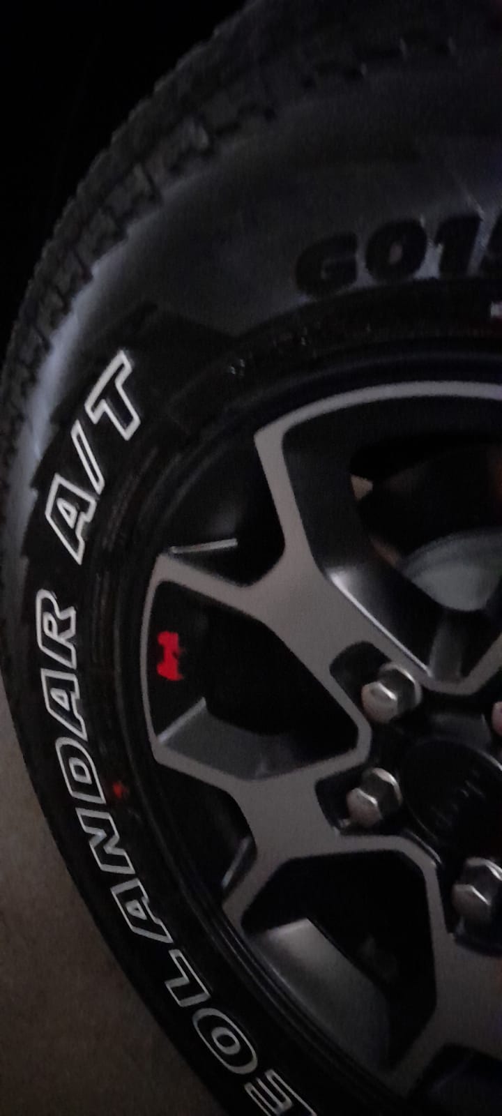 SET 4 ADESIVI CERCHI  JEEP