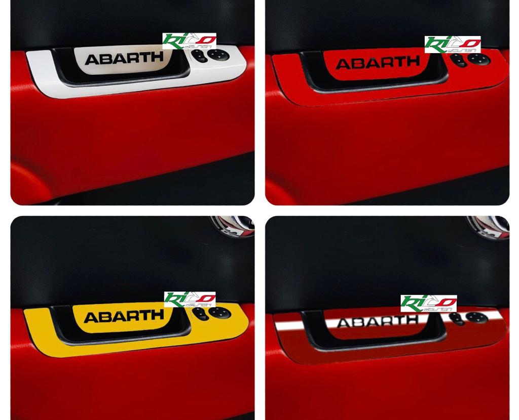 ADESIVO MANIGLIA INTERNA ABARTH 500 595 596